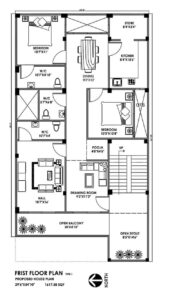 29'6"x54'10" House Plan